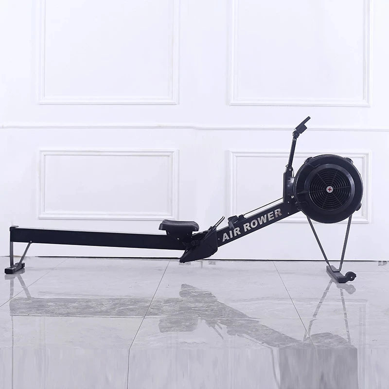 Wind resistant rowing machine, commercial home rowing machine, gym, commercial foldable wind resistant rowing machine