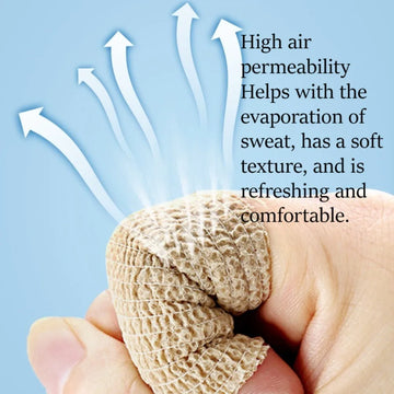 Self-adhesive adhesive bandage wrap - Elastic non-woven fabric self-adhesive tape - Skin-colored sports elastic bandage