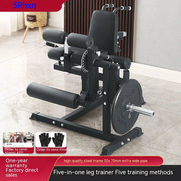 Leg exerciser machine, waist and abdomen flexion and extension muscle recovery strength fitness equipment gym